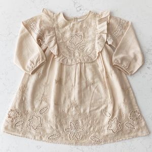 Girls Zara Long-Sleeved Dress, Size 6